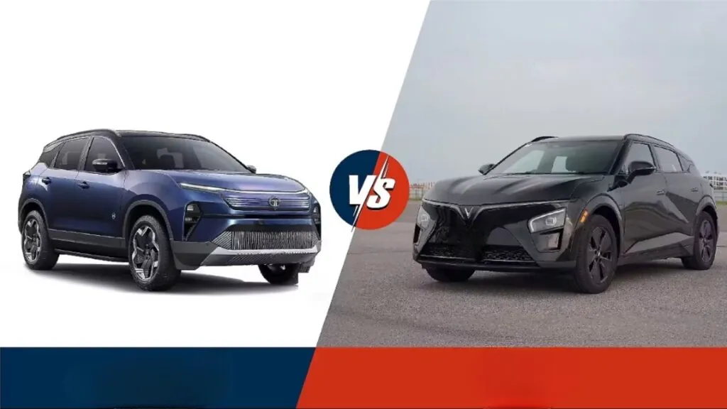 Tata Sierra EV Vs Harrier Petrol