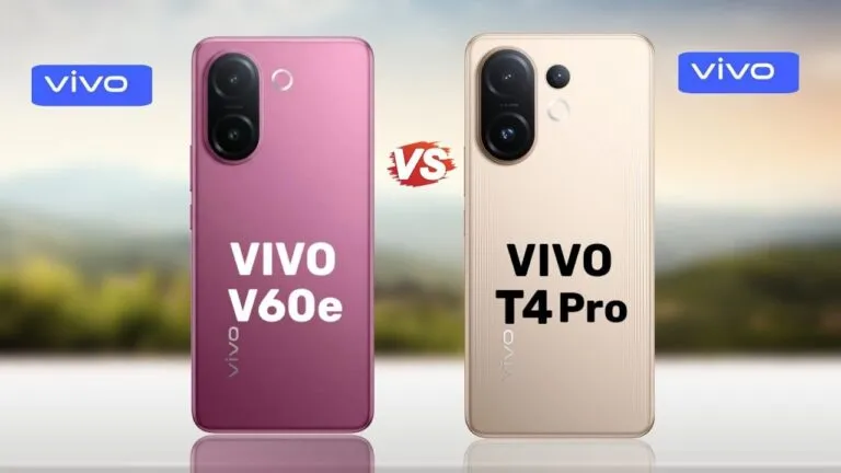 Vivo T4 Pro 5G vs Vivo V60e: Mid-Range Showdown with Stunning Specs
