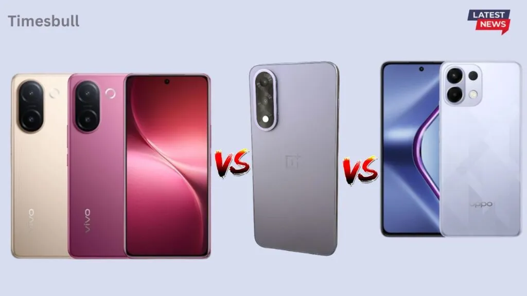 Vivo V60e Vs OnePlus Nord 5 Vs OPPO K13 Turbo