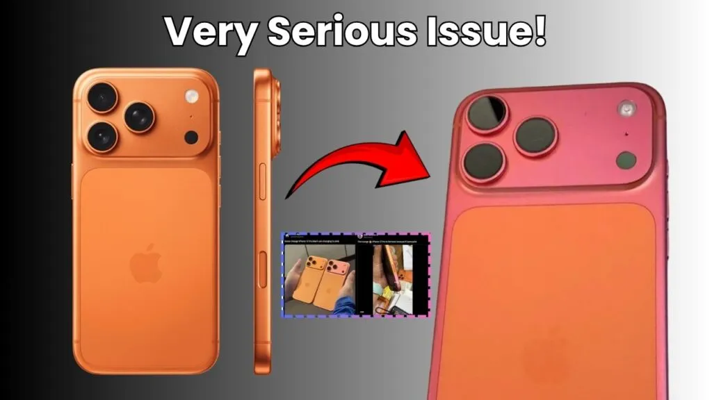 iPhone 17 Cosmic Orange Changes to Rose Gold on Its Own