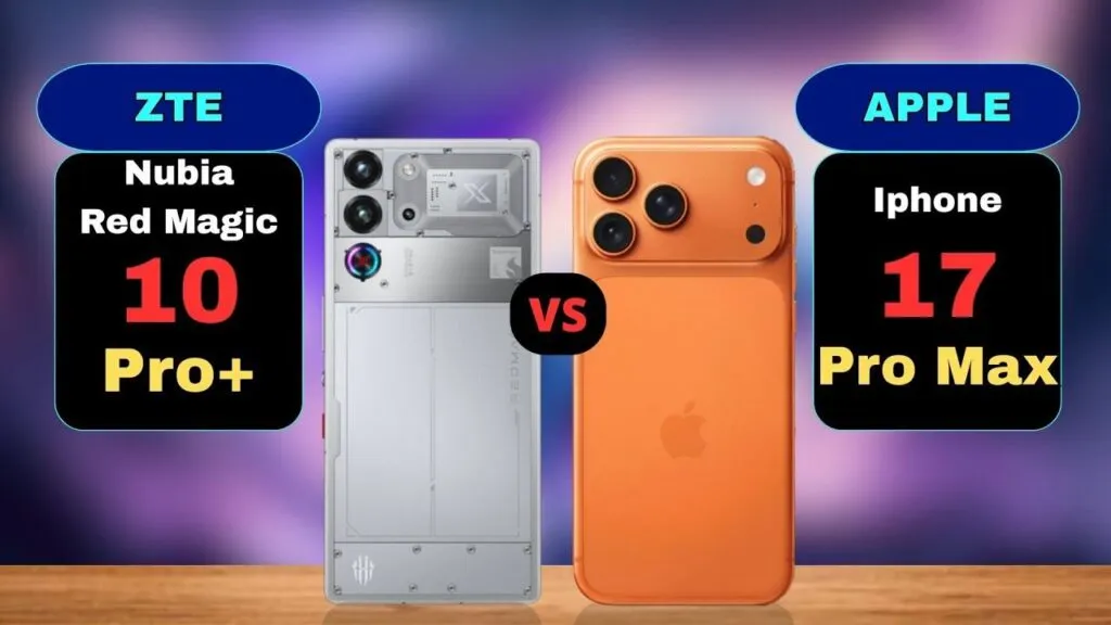 iPhone 17 Pro Max vs Nubia Red Magic 10 Pro Plus 5G
