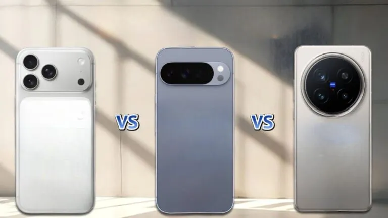 iPhone 17 vs Pixel 10 Pro XL vs Vivo V60