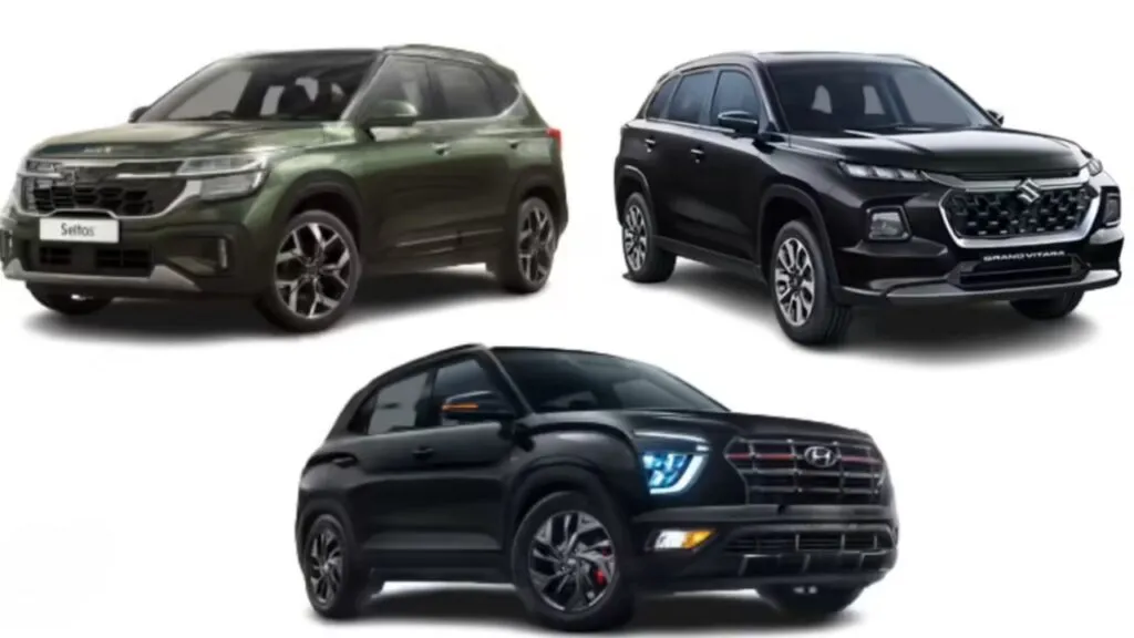 Creta vs Seltos vs Grand Vitara Comparison 2025