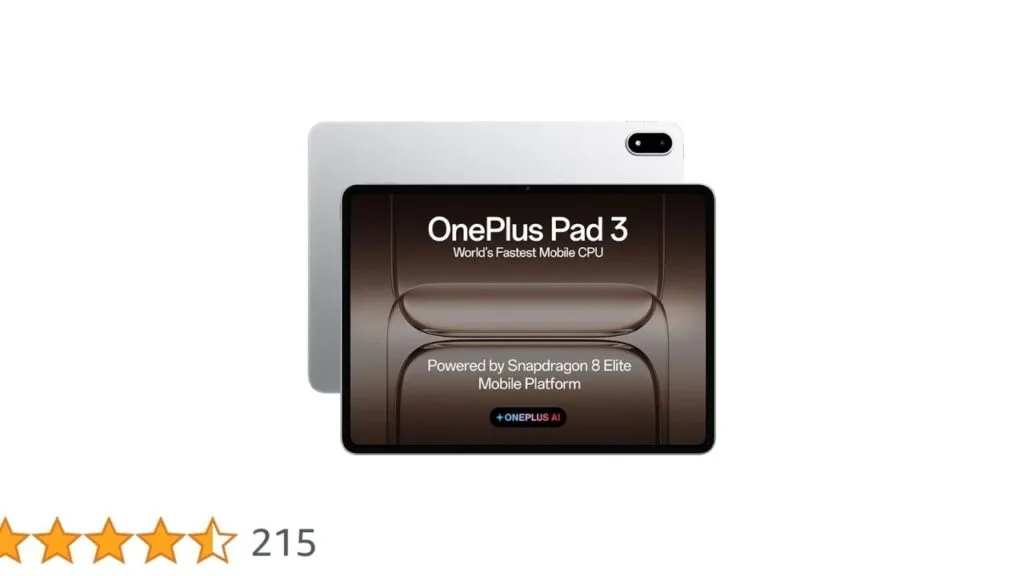 Great Offer On OnePlus Pad 3 – Just ₹43249 On Amazon