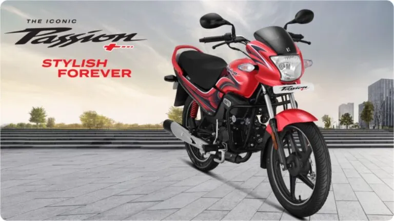 Hero Passion Plus – More feature-loaded than Splendor and an affordable bike with 70 kmpl mileage