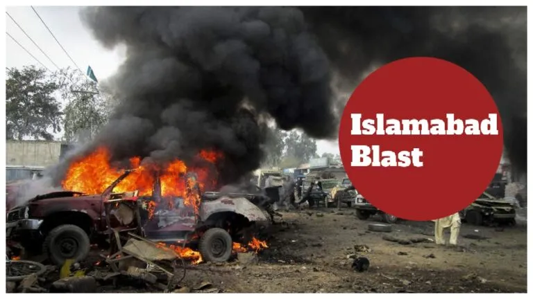Islamabad Blast – Car Explosion Kills 5 Near District Court, Must Watch Video