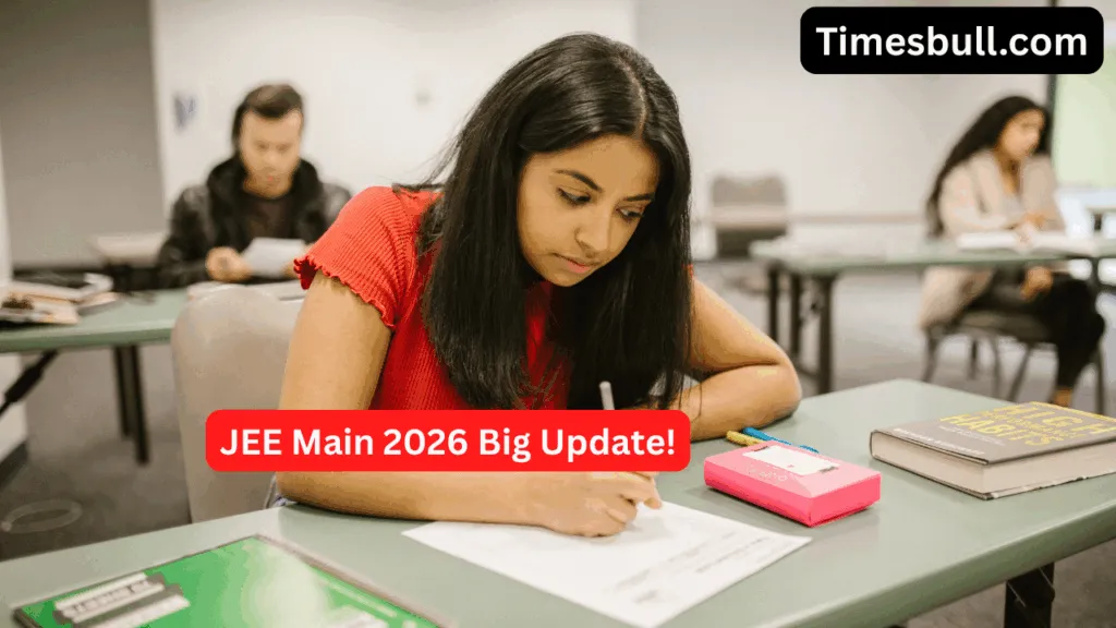 JEE Main 2026 Big Update 3