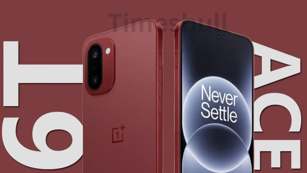OnePlus Ace 6T Design Leaked Ahead Of Launch