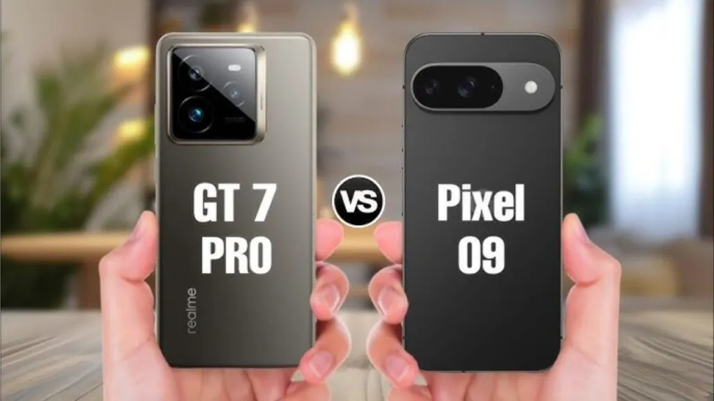 Realme GT 7 Pro Vs Pixel 9
