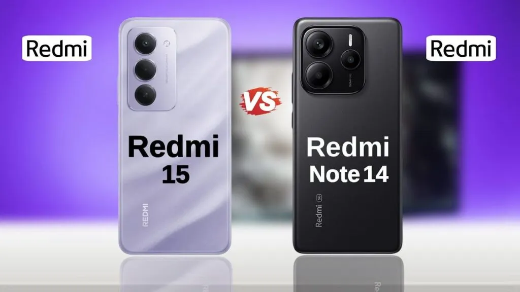 Redmi Note 14 vs Redmi 15 5G 1