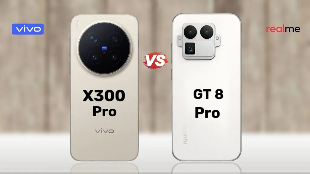 Vivo X300 Pro vs Realme GT 8 Pro