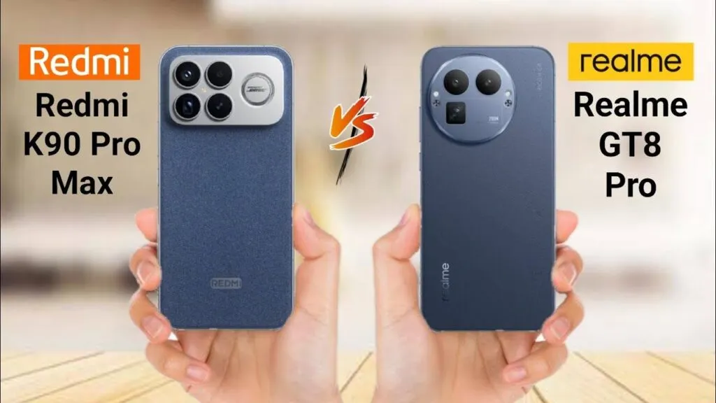 Xiaomi Redmi K90 Pro Max vs Realme GT 8 Pro