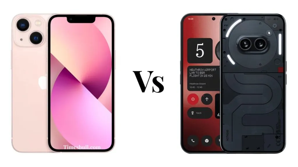 iPhone 13 Mini vs Nothing Phone 2a