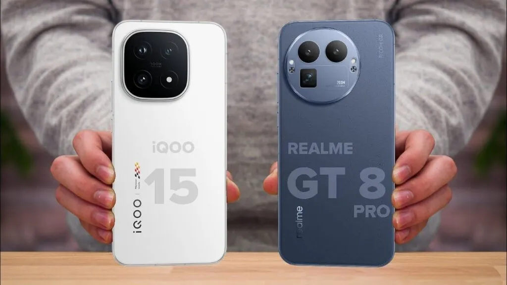 iQOO 15 vs Realme GT 8 Pro 1