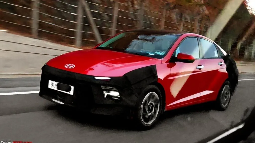 2026 Hyundai Verna Facelift Spied